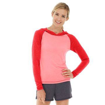 Ariel Roll Sleeve Sweatshirt-XS-Red
