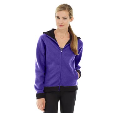 Circe Hooded Ice Fleece-XS-Purple