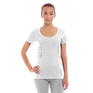 Juliana Short-Sleeve Tee-XS-White