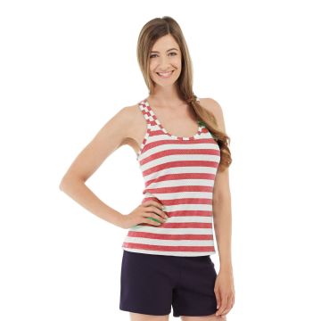 Nona Fitness Tank-XS-Red